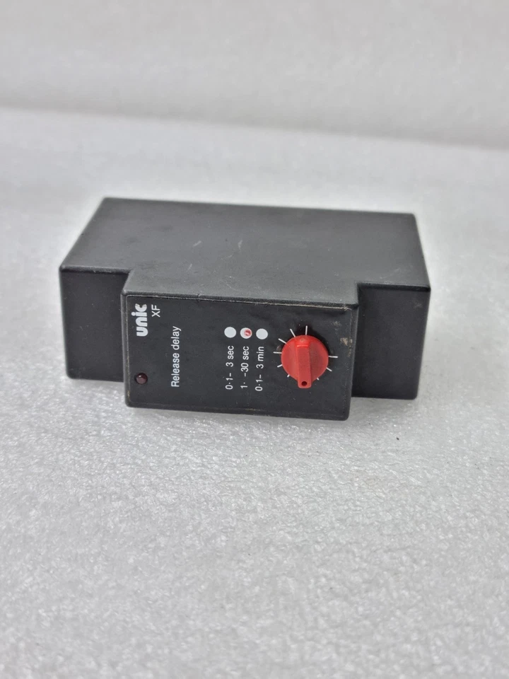 BRODERSEN TEKNIK UNIC XF 1-30 SEC RELEASE DELAY MODULE MADE IN DENMARK